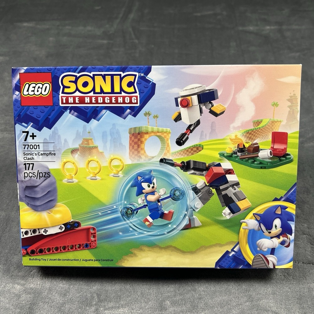 NEW LEGO Sonic the Hedgehog 77001 Sonic's Campfire Clash 177pcs Sealed
